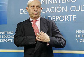 El ministro José Ignacio Wert
