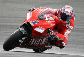 Stoner en su etapa con Ducati 