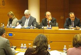 Comisión de RTVV en las Cortes Valencianas