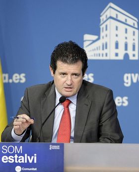 José Císcar, vicepresidente de la Generalitat