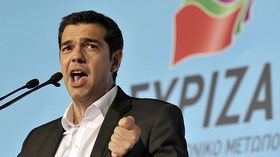 Alexis Tsipras, líder de la coalición Syriza