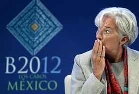 Christine Lagarde, presidenta del FMI