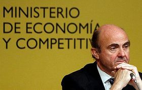El ministro de Economía y Competitividad, Luis de Guindos