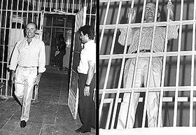 Ruiz Mateos en alguno de sus encarcelamientos de años pasados