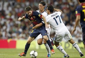 Messi tuvo el empate en la última acción 