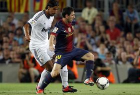 Messi en la Supercopa 