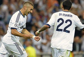 Benzema empató el partido a dos 