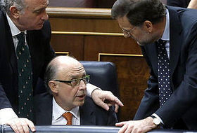 J. Fernández, C. Montoro y M. Rajoy