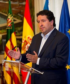Javier Moliner, presidente de la Diputación