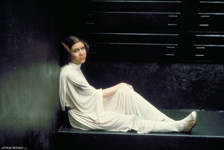 La princesa Leia, musa de la saga Star Wars