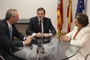 Fabra y Barberá, reunidos con Rajoy
