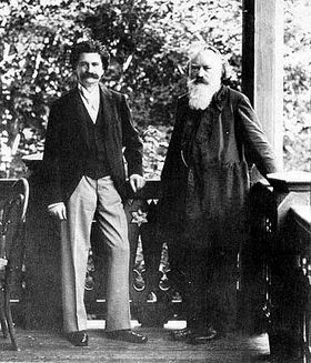 Johan Strauss con Brahms