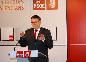 Ximo Puig, secretario general del PSPV
