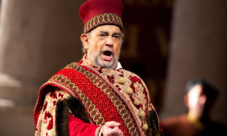 Plácido Domingo en Simon Boccanegra, de Verdi, en el Royal Opera House de Londres