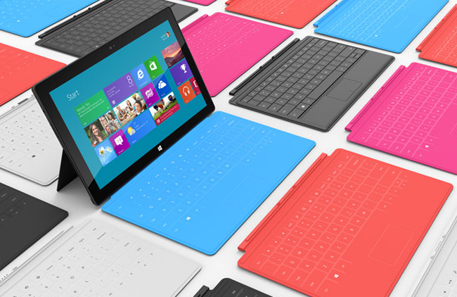 La tableta Surface, de Microsoft