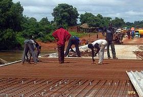 Construcción de una carretera en Mali por Franjuan 