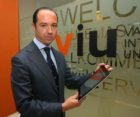 Juan Manuel Bádenas, rector de la VIU