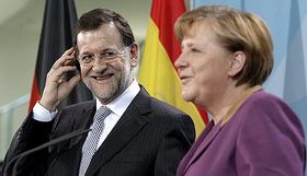 Rajoy y Merkel, en una imagen de archivo