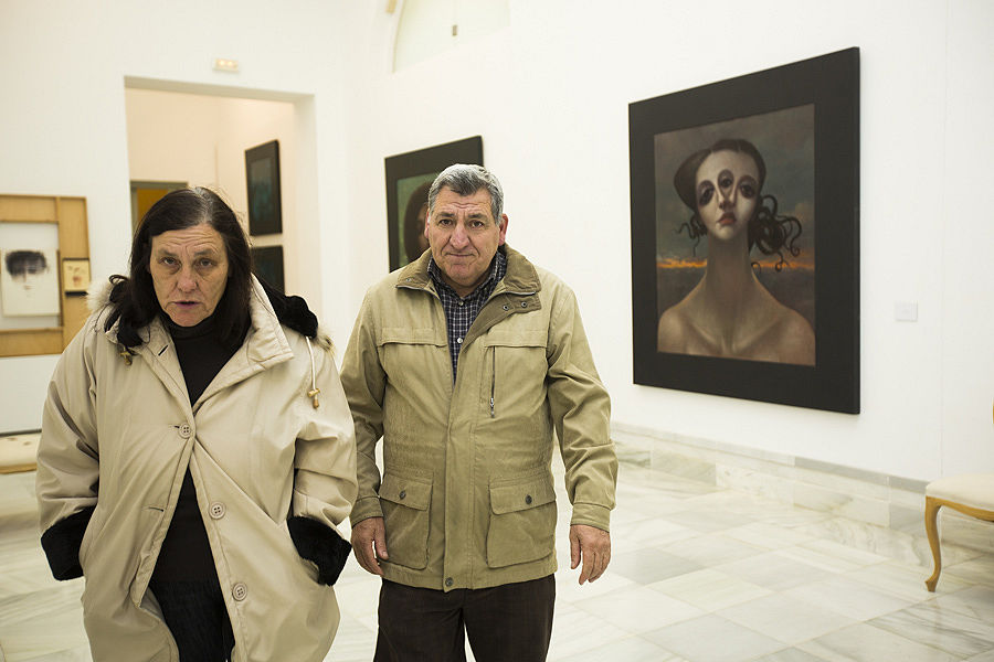 MARCO CAPARRÓS PRESENTA SU PROYECTO EN EL MUSEO DE LA CIUDAD DE VALENCIA (FOTOS: EVA MAÑEZ)