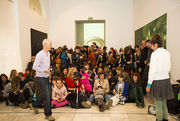 MARCO CAPARRÓS PRESENTA SU PROYECTO EN EL MUSEO DE LA CIUDAD DE VALENCIA (FOTOS: EVA MAÑEZ)