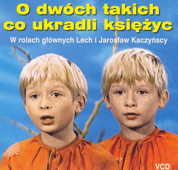 Lech y Jaroslaw Kaczynski en la película 'Dos robaron la luna' cuando eran niños