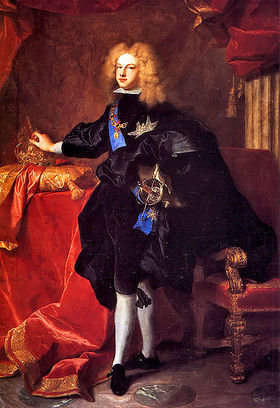 Felipe V, firmante del Tratado de Utrecht