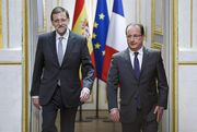 Hollande y Rajoy se entrevistan en París