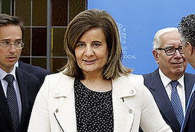 La ministra Fámita Báñez