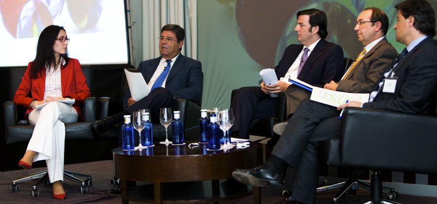 Raquel Centella, Pablo Cotino, Ignacio Mínguez, José Luis Fulleda y Ricardo Ciudad