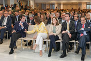 Aznar en el Club Siglo XXI (Fotos: Alex Puyol)