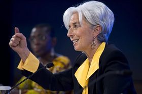 Lagarde, presidenta del FMI