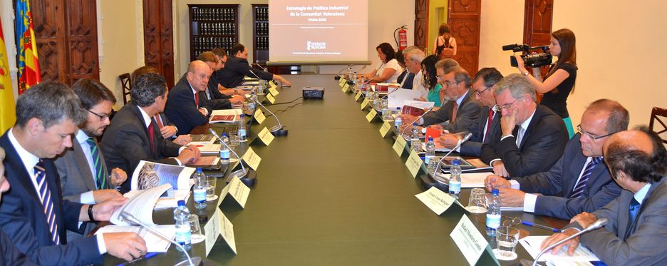 Reunión del Observatorio de la industria y los sectores económicos de la Comunitat Valenciana