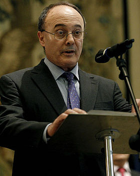 Luis María Linde, presidente del BdE