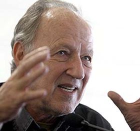 Werner Herzog en la presentación del proyecto de 'Parsifal' en Valencia (Foto: EFE)
