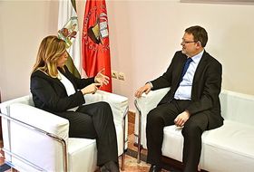 Susana Díaz y Ximo Puig