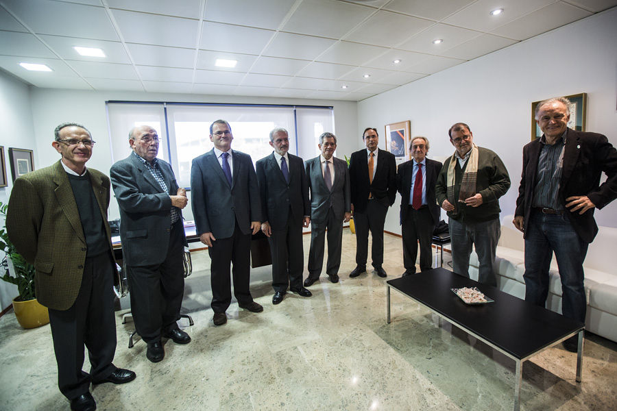 HOMENAJE A ERNEST LLUCH POR LA FACULTAT D'ECONOMÍA (FOTOS: EVA MAÑEZ)