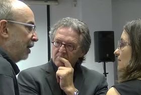 Manuel Alcaraz, Joan Romero y Mònica Oltra