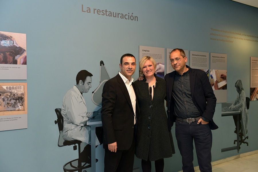 INAUGURACIÓN DE LA EXPOSICIÓN 'SOROLLA ÍNTIMO. BOCETOS DE VISIÓN DE ESPAÑA (FOTOS: FRANCISCO LÓPEZ)