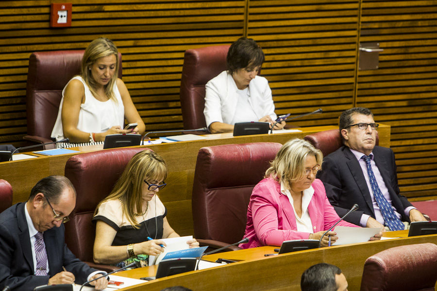 PLENO DE INVESTIDURA EN LES CORTS (FOTOS: EVA MÁÑEZ)