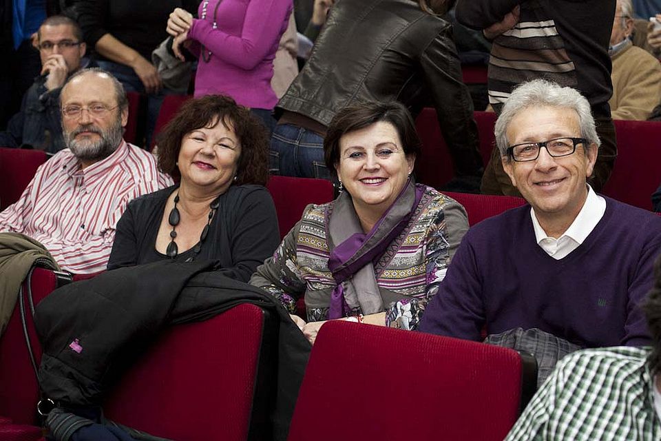 CARME CHACÓN PRESENTA SUS CREDENCIALES DE CANDIDATA EN VALENCIA (Fotos: Biel Aliño)