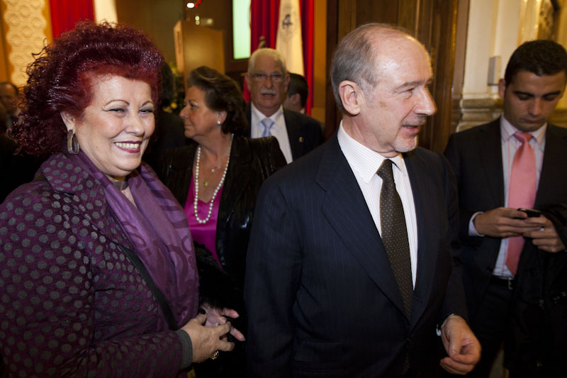 LA NOCHE DE RODRIGO RATO EN EL ATENEO DE VALENCIA (Febrero de 2012/ Fotos: Biel Aliño)