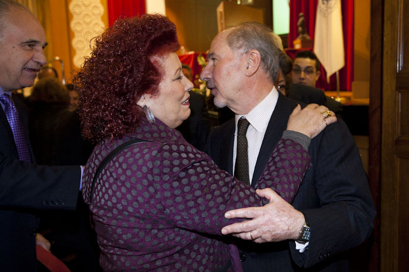 LA NOCHE DE RODRIGO RATO EN EL ATENEO DE VALENCIA (Febrero de 2012/ Fotos: Biel Aliño)