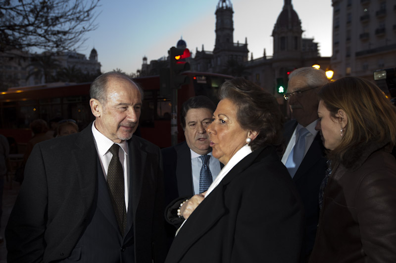 LA NOCHE DE RODRIGO RATO EN EL ATENEO DE VALENCIA (Febrero de 2012/ Fotos: Biel Aliño)