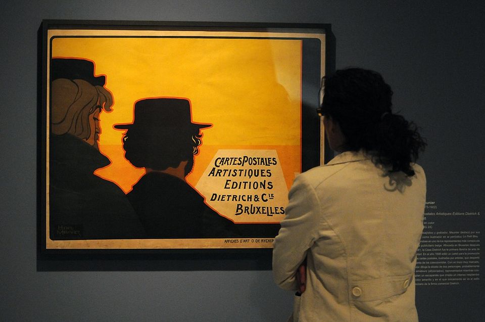 Carteles de Toulouse-Lautrec, Steinlen y Casas en la Fundación Bancaja