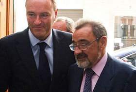 Alberto Fabra y José Vicente González