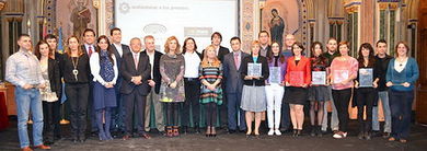 Entrega de premios de la edición anterior de Valencia Emprende