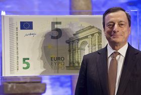 Mario Draghi, presidente del BCE