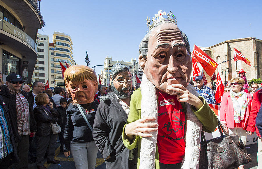 MANIFESTACIÓN DEL 1º DE MAYO EN VALENCIA (FOTOS: EVA MAÑEZ)