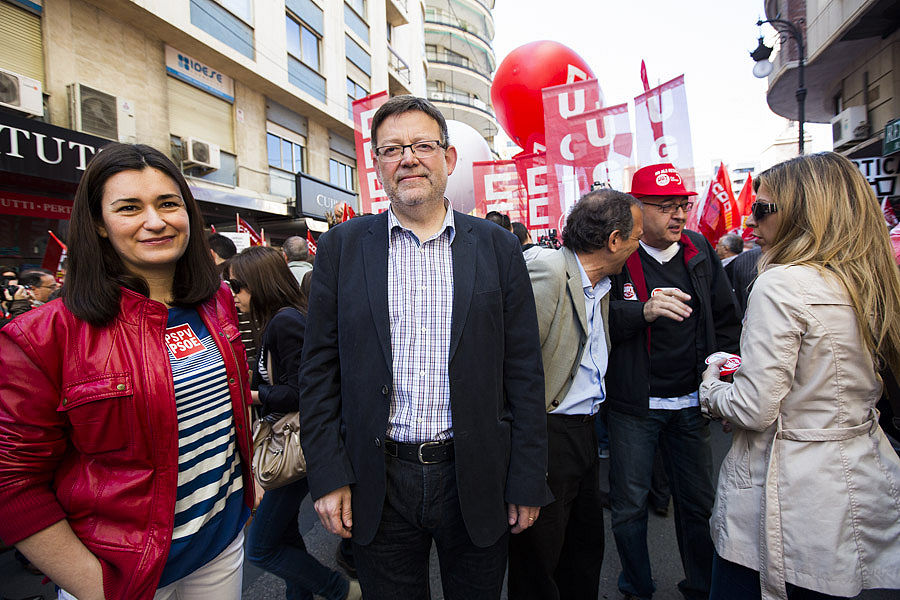 MANIFESTACIÓN DEL 1º DE MAYO EN VALENCIA (FOTOS: EVA MAÑEZ)