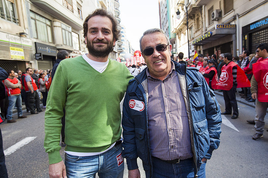 MANIFESTACIÓN DEL 1º DE MAYO EN VALENCIA (FOTOS: EVA MAÑEZ)